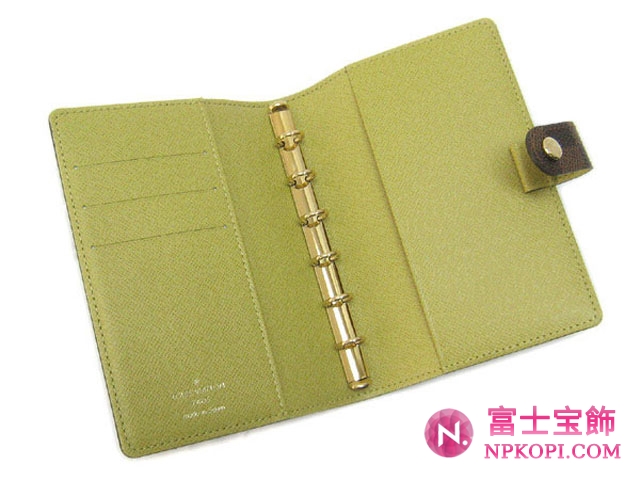 (LOUIS VUITTON)ルイヴィトン スーパーコピー ダミエアジェンダPM-ラベルプリント 手帳カバー R21069